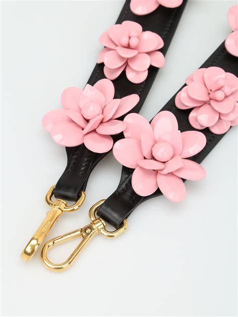 prada flower strap|prada bag with colorful strap.